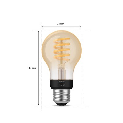 Philips Hue White Ambiance Dimmable Edison LED Bulb