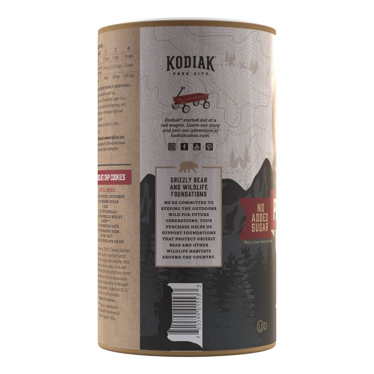 Kodiak Protein-Packed Oatmeal - 16oz, 5 of 8