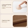 Modern Accent Chair, Wood Frame Sofa Chair, Comfortable Reading Armchair for Living Room, Bedroom, Apartment, Corner - 2 of 4