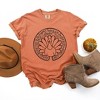 Simply Sage Market Women's Turkey Circle Short Sleeve Garment Dyed Tee - 3 of 4
