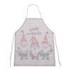Unique Bargains Christmas Aprons Cotton Linen Beige Red White 26.77"x21.65" 1 Pcs - 4 of 4