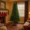 ACEPANO 72 in. H Artificial Christmas Tree with 490 Tips & 4-Leg Plastic Stand For Holiday Indoor Home Decoration-Green - 4 of 4