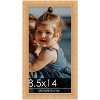 PosterPalooza | 8.5x14 Modern Bamboo Picture Frame, UV Acrylic, 5 Finishes - 2 of 4