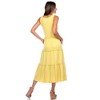 Maternity Plus Size Scoop Neck Tiered Midi Dress - White Mark - 4 of 4