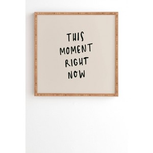 Urban Wild Studio 'This Moment Right Now' Framed Wall Art - Deny Designs - 1 of 4