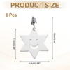 Unique Bargains Stainless Steel Sea Star Tablecloth Weight Clips Silver 2.83" x 2.48" - 2 of 4