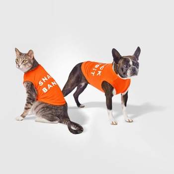 Graphic Snack Bandit Dog and Cat Jersey - Boots & Barkley™ Orange