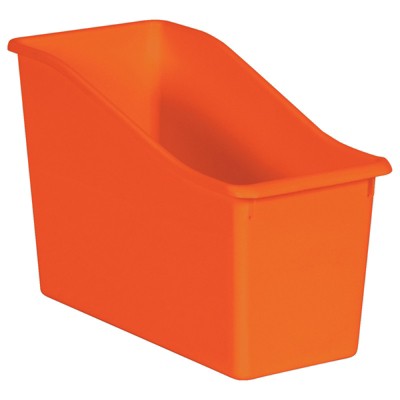Teacher Created Resources Orange Plastic Book Bin (Pack of 6)