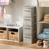 4 Drawer Medium Tower Black - Brightroom™ - 2 of 3