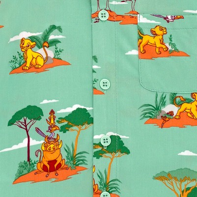 pale green, button down w/ front tie