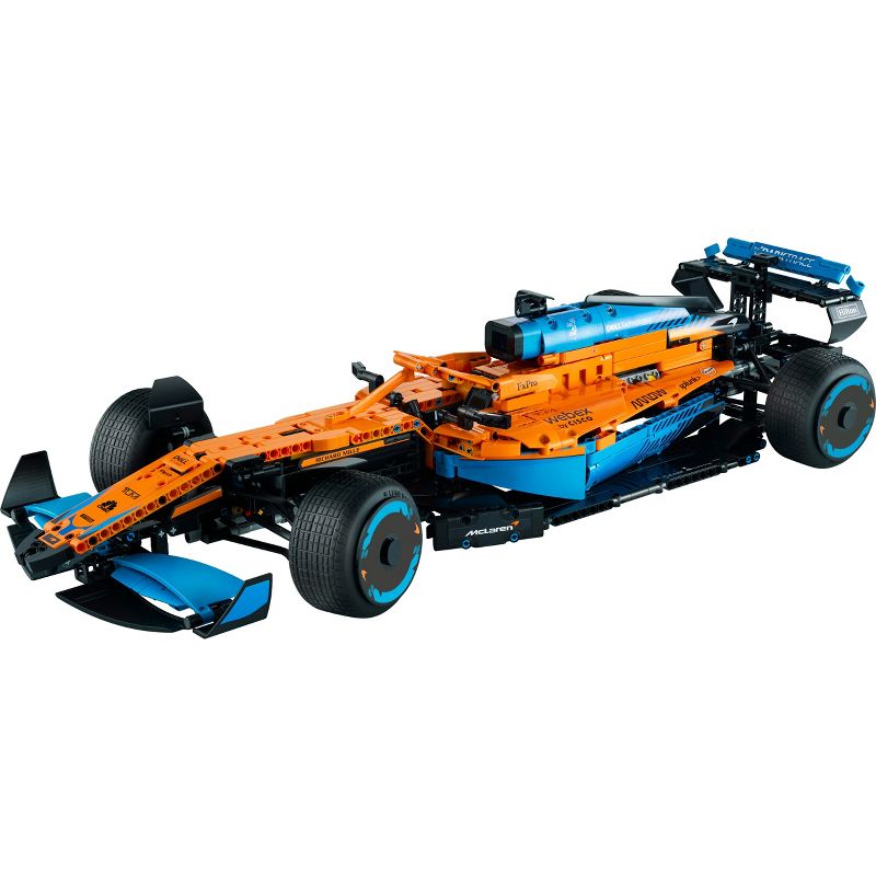 LEGO Technic McLaren Formula 1 2022 Race Car Model Set 42141, 3 of 10