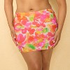Women's Blurred Floral Print Cover Up Skirt - Shade & Shore™ Multi - 4 of 4