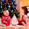 FAO Schwarz 13" LED Vintage Holiday Tree Plush with Sound - 2 of 4