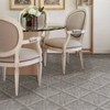 FloorPops 4'x5' Set of 20 Townhouse Peel & Stick Floor Tiles Gray: Vinyl Mosaic Flooring, Stain-Resistant - 2 of 4