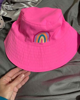 Girls' Reversible Bucket Hat - Cat & Jack™ Pink : Target