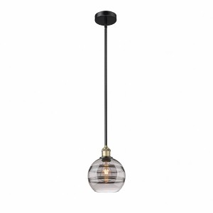 Rochester - 1 Light Stem Hung Mini Pendant In Industrial Style-9.38 Inches Tall and 8 Inches Wide - 1 of 1