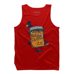 Men's Design By Humans Halloween Jam By nickv47 Tank Top - 1 of 3
