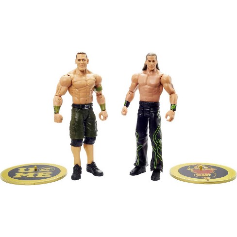 Wwe Championship Showdown Shawn Michaels John Cena Action Figure 2pk Series 6 Target