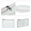 Unique Bargains Portable Clear Flat Makeup Bag 1 Pc - 3 of 4