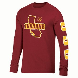 NCAA USC Trojans Men's Long Sleeve T-Shirt - 1 of 3