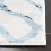 Isabella ISA957 Machine Made Indoor Runner - Ivory/Turquoise - 2'2"x7' - Safavieh - 4 of 4