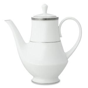 Noritake Charlotta Platinum Coffee Server - 1 of 2