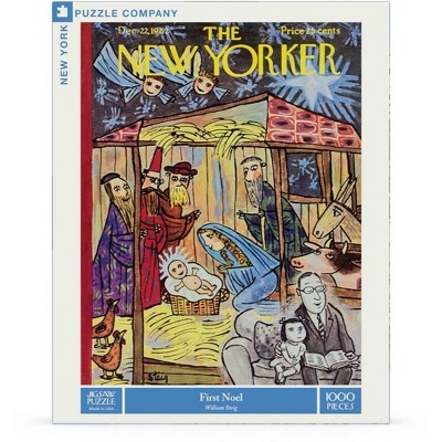 New York Puzzle Company First Noel 1000 Piece Puzzle