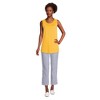 Lands' End Women's Supima Cotton Tunic Tank Top - 4 of 4