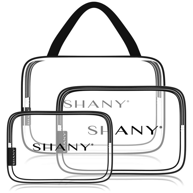 SHANY Clear Toiletry and Makeup Organizer  Bag Set, 4 of 5
