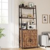 WhizMax 70.8" Industrial Kitchen Shelf, Large Microwave Storage Cabinet - 2 of 4