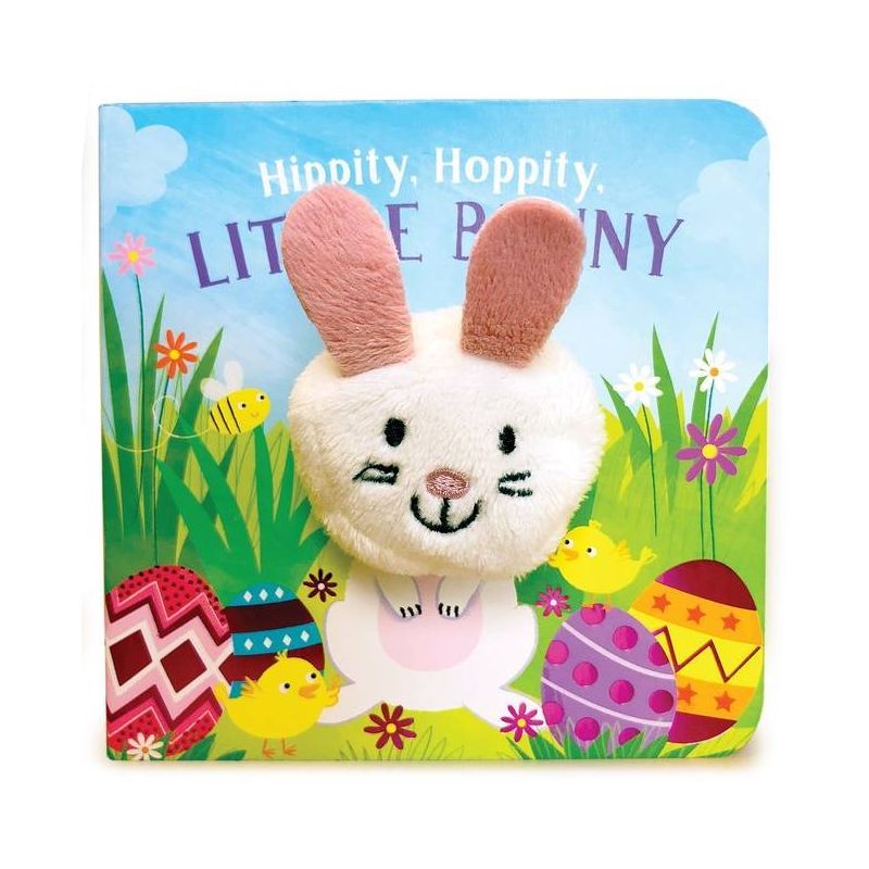 Hippity, Hoppity, Little Bunny Finger Puppet Book - by Ginger Swift (Hardcover), 1 of 4