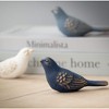 Sullivans 2.25" Color-Washed Bird Figurines Set of 3, Multicolor - 3 of 3