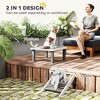 Wooden Dog Training Place Board, Dog Training Platform with Ladder, Pet Agility System for Indoor Outdoor - 4 of 4