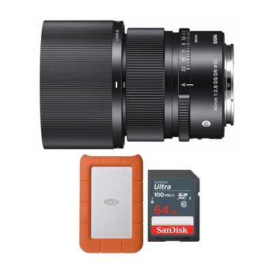 Sigma 90mm F2.8 Dg Dn Contemporary Lens For Sony E-mount With