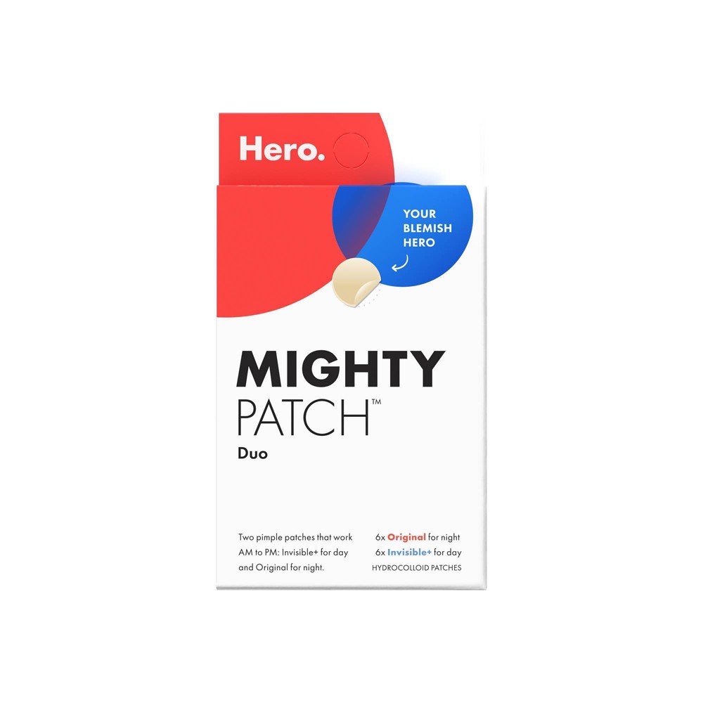 Photos - Cream / Lotion Hero Mighty Patch Duo - 12ct