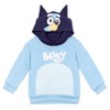 Bluey Bingo Dad Mom Fleece Matching Family Cosplay Pullover Hoodie Infant to Little Kid - 2 of 4