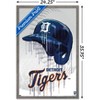 Trends International MLB Detroit Tigers - Drip Helmet 22 Framed Wall Poster Prints - 3 of 4