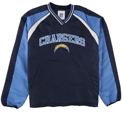 NFL Mens Chargers V-Neck Windshirt Jacket