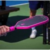 PBPRO 16'' Infinity Falcon Lite 16.0 Raw Carbon Fiber Paddle Wide Body Pickleball Paddle - Pink - 3 of 4