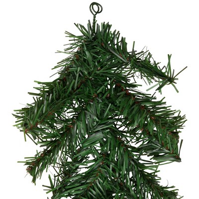 Green 9' Artificial Pine Christmas Garland with Bendable Wire
