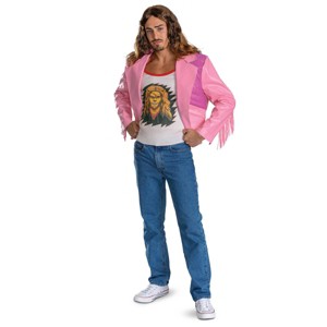 Mojang Synergies AB Minecraft Movie Adult Jacket Costume Wearables Accessories One Size Pink - 1 of 4