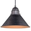 Vaxcel Outland 1 - Light Pendant in  Aged Iron - 4 of 4