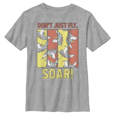 Boy's Dumbo Don't Just Fly, Soar! T-shirt : Target