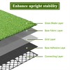 DOMETOUR Grass Plastic Deck Tiles - 3 of 4