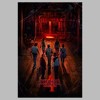 Girl's Stranger Things Four Friends Rift Apocalypse Poster T-Shirt - 2 of 4