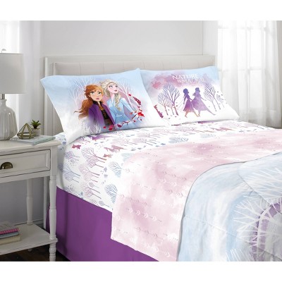 Full Frozen Comforter/Sheet Bundle Set