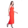 24seven Comfort Apparel Scoop Neck Maxi Dress with Racerback Detail - 2 of 4