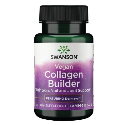 Swanson Vegan Collagen Builder - Featuring Dermaval 60 Veg Capsules.