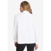 Jessica London Women's Plus Size Georgette Pearl Trim Blouse - 3 of 4