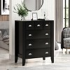 NicBex 4 Drawers Dresser with Metal Handles Chests of Drawers Closet Organizers and Storage for Bedroom, Living Room - 2 of 4